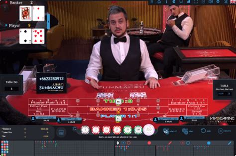live baccarat for real money.
